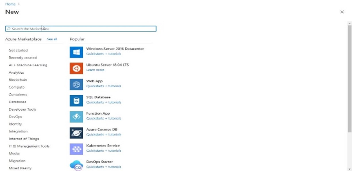 Creating Databases in the Cloud