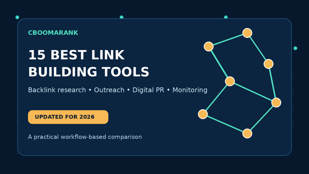 Best Link Building Tools 2026