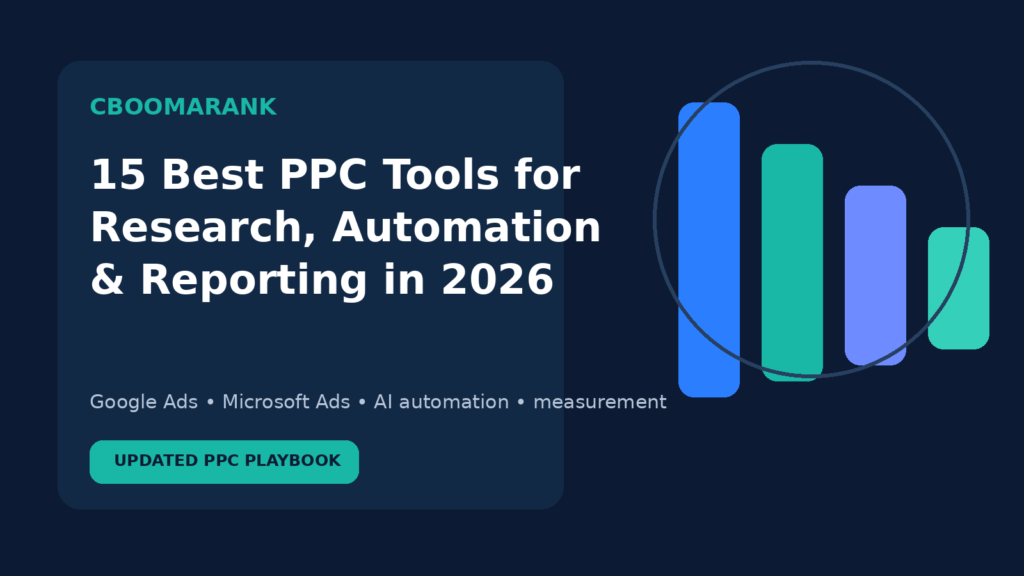 Best PPC TOOLS 2026