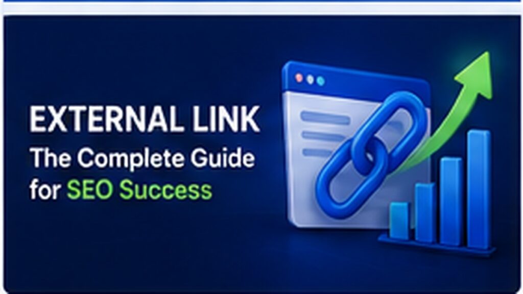 External link SEO guide 2026 showing outbound links and organic search growth