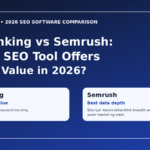 SE Ranking vs Semrush 2026 SEO software comparison