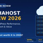 Mochahost Review 2026 web hosting featured image showing cloud servers and key hosting benefits